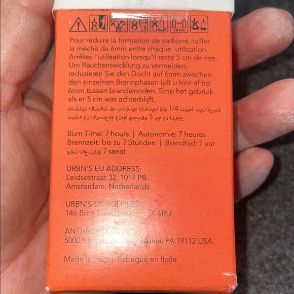 Anthropologie Black Ghost Taper Candles - Picture 4 of 5